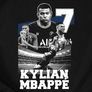 Kép 2/3 - Kylian Mbappé szurkolói Póló - férfi póló (B_Fekete)