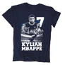 Kylian Mbappé szurkolói gyerek póló (Sötétkék)