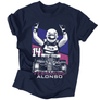 Kép 3/3 - Fernando Alonso férfi póló (Sötétkék)