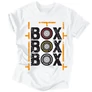 Box Box Box férfi póló (Fehér)