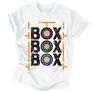 Kép 5/8 - Box Box Box férfi póló (Fehér)