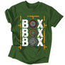 Kép 8/8 - Box Box Box férfi póló (Sötétzöld)
