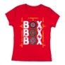 Box Box Box női póló  (Piros)