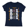 Box Box Box női póló  (Sötétkék)