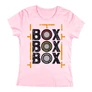 Box Box Box női póló  (Rózsaszín)