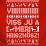 Kép 2/3 - Vi viss ju a meri kriszmösz férfi póló (B_piros)