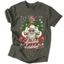 Kép 4/4 - Ho Ho Ho Ajándék érdekel? férfi póló (Grafit)