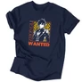 Zhongli Wanted  póló (Sötétkék)