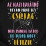 Az igazi barátnő olyan mint egy csillag női póló (B_fekete)