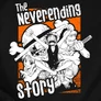 The Neverending Story férfi póló (B_Fekete)