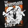 Kép 2/7 - The Neverending Story férfi póló (B_Fekete)