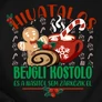 Hivatalos bejgli kóstoló férfi póló (B_Fekete)