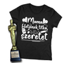 Kép 1/8 - Mama titka női póló + A legjobb nagymama Oscar szobor