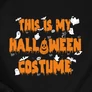 Halloween costume férfi póló (B_fekete)