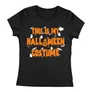 Halloween costume női póló (Fekete)