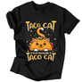 Kép 1/2 - Taco Cat férfi póló (fekete)