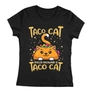Kép 1/2 - Taco Cat női póló (Fekete)