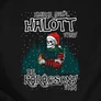 Halott karácsony női póló (B_fekete)