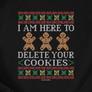Kép 2/5 - Delete cookies női póló (B_Fekete)