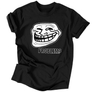 Kép 1/4 - Trollface férfi póló (Fekete)