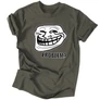 Trollface férfi póló (Grafit)