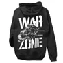 WARZONE - kapucnis pulóver (Fekete)