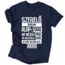Kép 5/7 - Szerelő Óradíjak férfi póló (sötétkék)