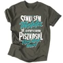 Piszkosul tökéletes Keresztapa férfi póló (grafit)