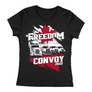 Kép 5/7 - Freedom Convoy 2K22 női póló (fekete)
