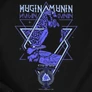 Hugin és Munin férfi póló (B_Fekete)