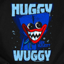 Kép 2/3 - Huggy Wuggy - Egy Ölelést? női póló (B_Fekete)