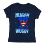 Kép 3/3 - Huggy Wuggy - Egy Ölelést? női póló (Sötétkék)