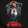 Kép 2/3 - Eddie Munson - Master of Puppets férfi póló (B_Fekete)