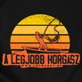 A legjobb horgász baseball sapka (B_Fekete)