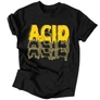 ACID Techno férfi póló (Fekete)