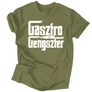Gasztro gengszter férfi póló (Military)