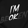 Broken pulóver (B_Fekete)