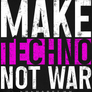 Kép 2/2 - Make techno férfi póló (Fekete)