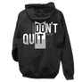 Kép 1/2 - Don't quit, do it pulóver (Fekete)