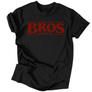 Kép 4/4 - Bros don't lie férfi póló (Fekete)