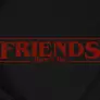 Kép 2/4 - Friends don't lie férfi póló (Fekete)