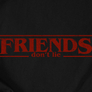 Kép 2/3 - Friends don't lie női póló (Fekete)