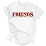 Kép 3/4 - Friends don't lie férfi póló (Fehér)