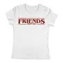 Kép 3/3 - Friends don't lie női póló (Fehér)
