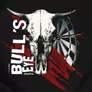 Kép 2/2 - Bull's eye kapucnis pulóver (Fekete)