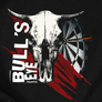 Kép 2/2 - Bull's eye kapucnis pulóver (Fekete)