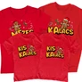 Mézes kalács családi szett (2 gyerek) (Piros)