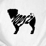 Kép 2/11 - Mopsz férfi póló (B_Fehér)