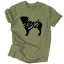Kép 8/11 - Mopsz férfi póló (Military)