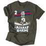 Achraf Hakimi férfi póló (Grafit)